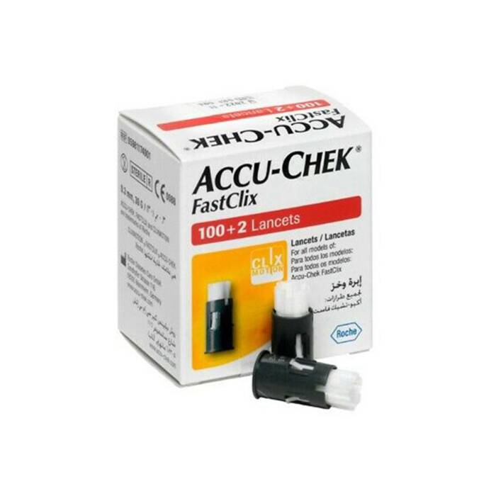 Accu-Chek Fastclix 100+2 Lancets - 1