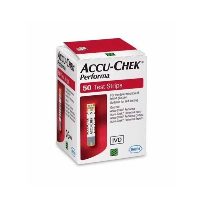 Accu-Chek Performa Strip Şeker Ölçüm Test Şeridi 50'li - 1