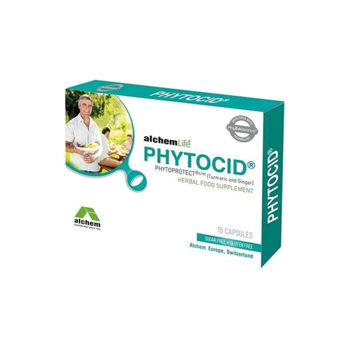 Alchem Life Phytocid Phyroprotect G199 Turmeric & Ginger 15 Kapsül - 1