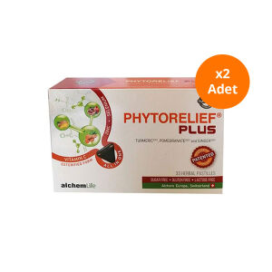 Alchem Life Phytorelief Plus Takviye Edici Gıda 30 Pastil x2 Adet - 1