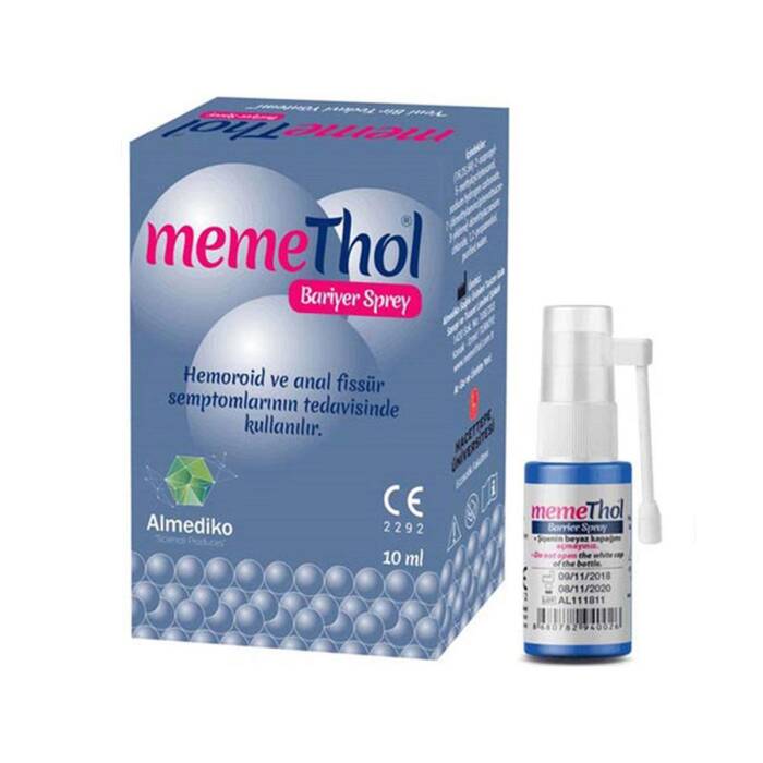 Almediko Memethol Hemoroid Bariyer Sprey 10 ml - 1