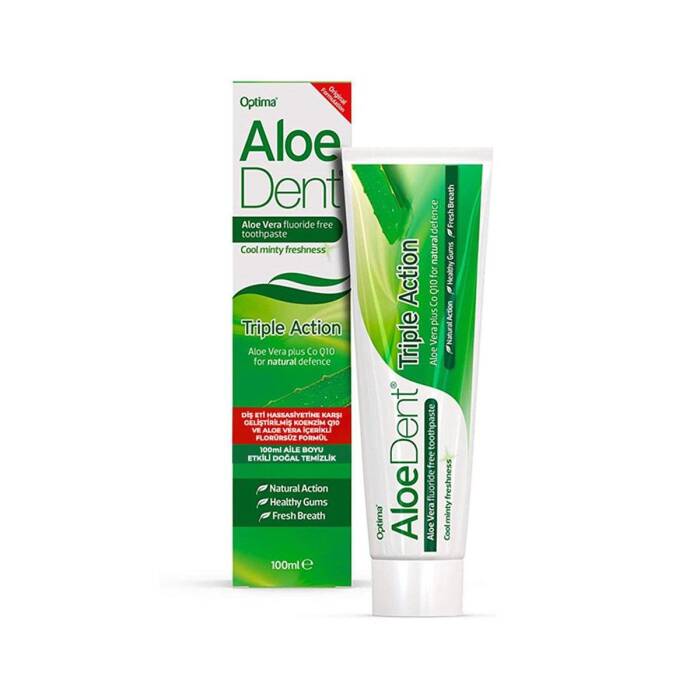 AloeDent Triple Action Aloe Vera Diş Macunu 100 ml - 1