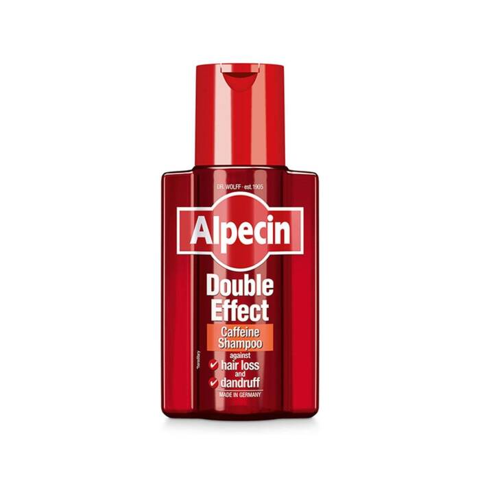 Alpecin Double Effect Caffeine Shampoo - Kafein İçeren Dökülme ve Kepek Karşıtı Şampuan 200 ml - 1