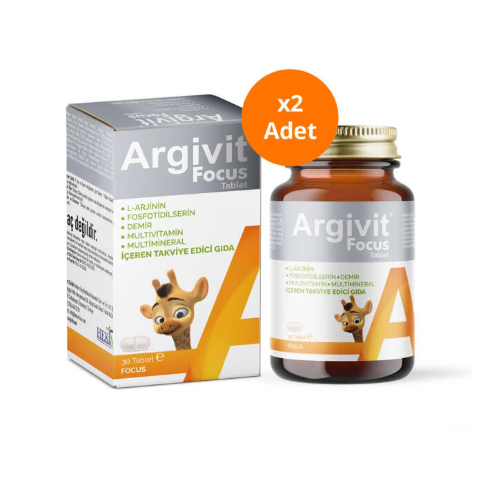 Argivit Focus 30 Tablet x 2 Adet - 1