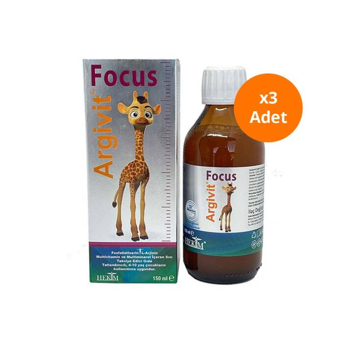 Argivit Focus Şurup 150 ml 3'lü Paket - 1