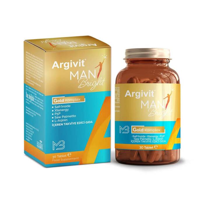 Argivit Man Bright Gold Komplex 30 Tablet - 1