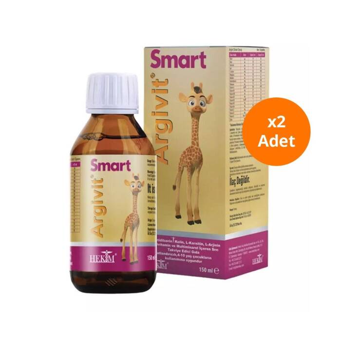 Argivit Smart Şurup 150 ml 2'li Paket - 1