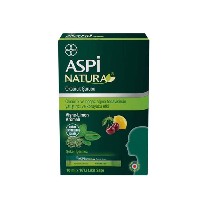 Aspinatura Öksürük Şurubu 10 ml x 16 Saşe - 1