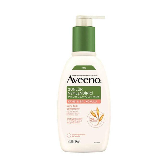 Aveeno Günlük Nemlendirici Yoğurt Özlü Vücut Kremi 300 ml - 1