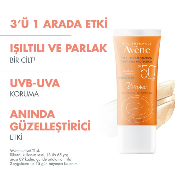 Avene B-Protect Cilt Tonuna Uyumlu Eşitleyici SPF 50+ Güneş Koruyucu 30 ml - 5