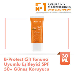 Avene B-Protect Cilt Tonuna Uyumlu Eşitleyici SPF 50+ Güneş Koruyucu 30 ml - 1