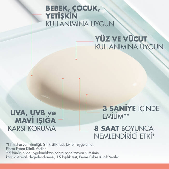 Avene Bebek Çocuk ve Yetişkin Kullanımına Uygun SPF 50+ Güneşten Koruyucu 150 ml - 4