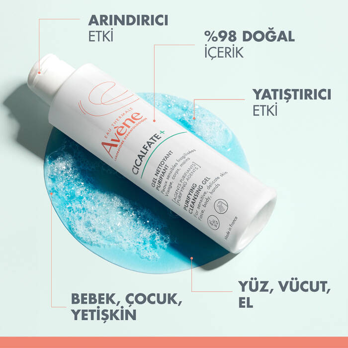 Avene Cicalfate+ Arındırıcı ve Rahatlatıcı Temizleme Jeli 200 ml - 6