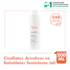 Avene Cicalfate+ Arındırıcı ve Rahatlatıcı Temizleme Jeli 200 ml - 1