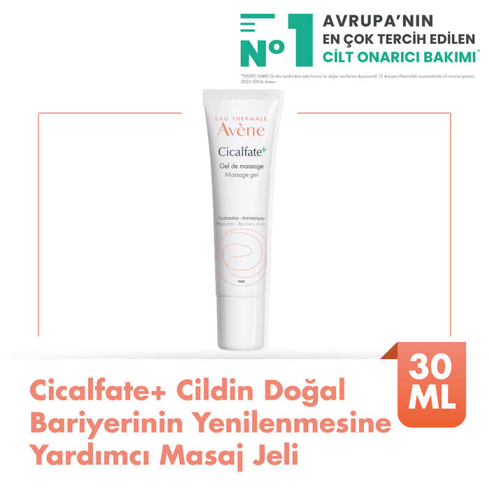 Avene Cicalfate+ Cildin Doğal Bariyerinin Yenilenmesine Yardımcı Masaj Jeli 30 ml - 1