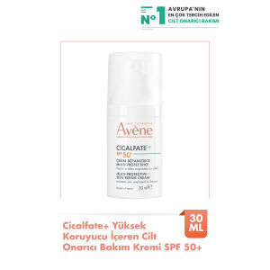 Avene Cicalfate+ SPF 50+ Yüksek Koruyucu İçeren Cilt Onarıcı Bakım Kremi - 1