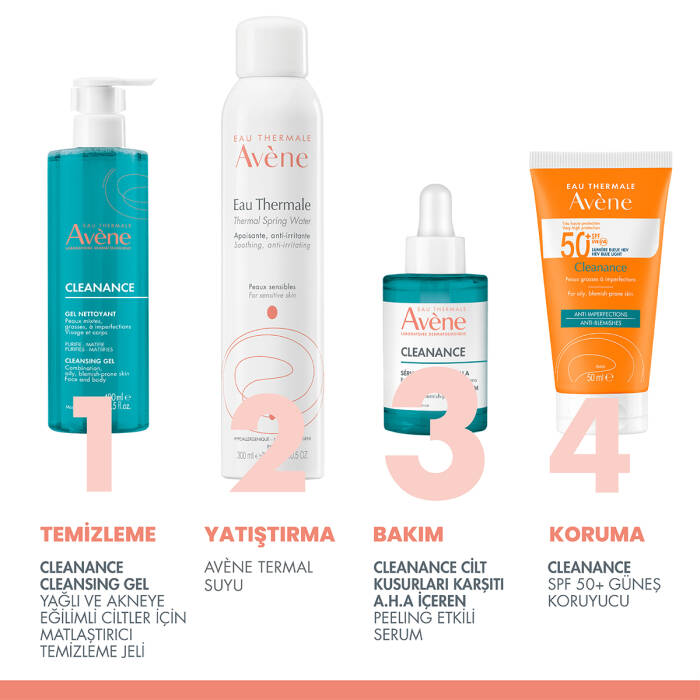 Avene Cleanance Cilt Kusurları Karşıtı AHA İçeren Peeling Etkili Serum 30 ml - 3