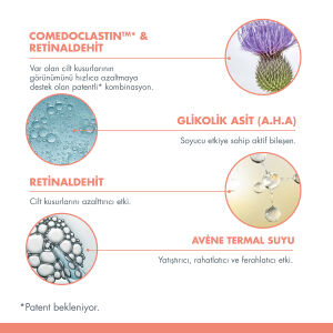 Avene Cleanance Comedomed L Emulsion Bölgesel Olarak Beliren Cilt Kusurlarına ve Siyah Noktalara Karşı Bakım Kremi 15 ml - 4