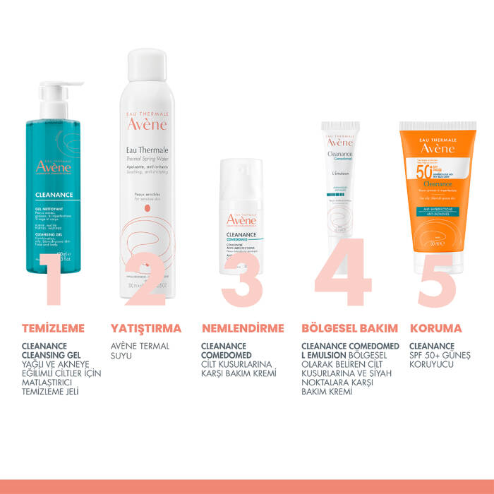 Avene Cleanance Comedomed L Emulsion Bölgesel Olarak Beliren Cilt Kusurlarına ve Siyah Noktalara Karşı Bakım Kremi 15 ml - 2