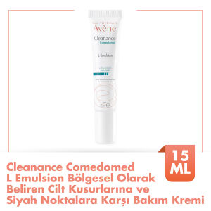 Avene Cleanance Comedomed L Emulsion Bölgesel Olarak Beliren Cilt Kusurlarına ve Siyah Noktalara Karşı Bakım Kremi 15 ml - 1