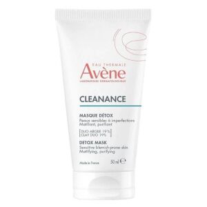 Avene Cleanance Hassas ve Lekeye Eğilimli Ciltler için Matlaştırıcı ve Arındırıcı Kil İçerikli Maske 50 ml - 1