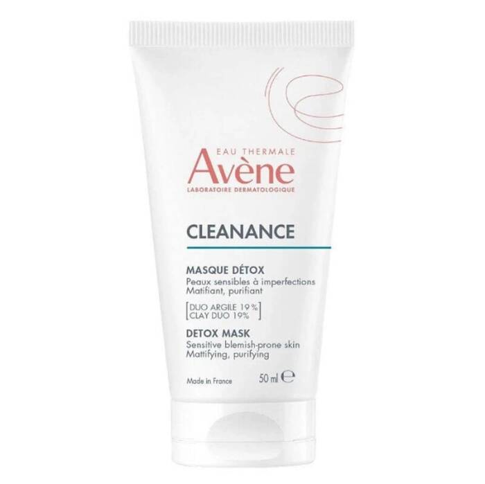 Avene Cleanance Hassas ve Lekeye Eğilimli Ciltler için Matlaştırıcı ve Arındırıcı Kil İçerikli Maske 50 ml - 1