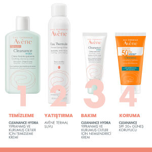 Avene Cleanance Hydra Yıpranmış ve Kurumuş Ciltler için Nemlendirici Krem 40 ml - 2