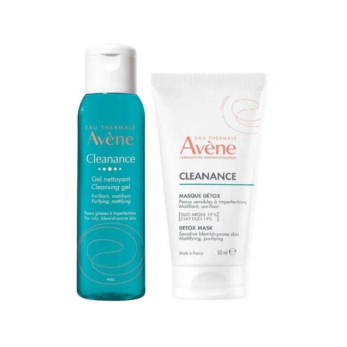 Avene Cleanance Yağlı ve Akneye Eğilimli Ciltler İçin Bakım Kiti - 1 - 1