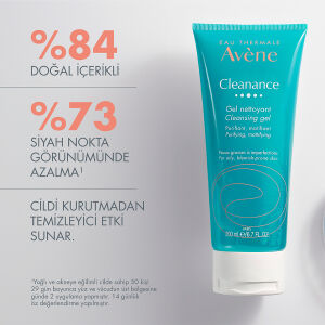 Avene Cleanance Yağlı ve Akneye Eğilimli Ciltler için Matlaştırıcı Temizleme Jeli 200 ml - 7