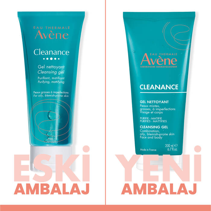 Avene Cleanance Yağlı ve Akneye Eğilimli Ciltler için Matlaştırıcı Temizleme Jeli 200 ml - 2