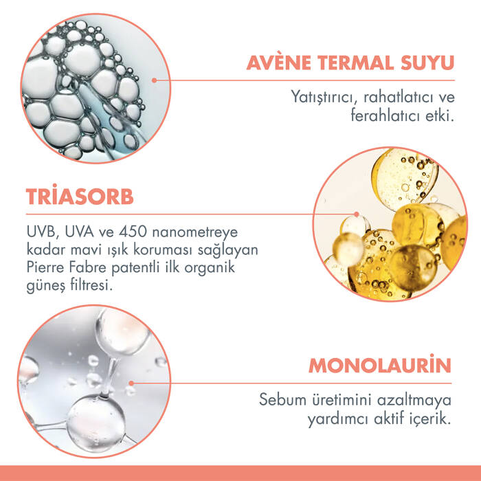 Avene Cleanance Yağlı ve Akneye Eğilimli Ciltler için SPF 50+ Güneş Koruyucu 50 ml - 3