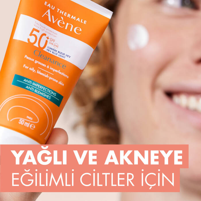 Avene Cleanance Yağlı ve Akneye Eğilimli Ciltler için SPF 50+ Güneş Koruyucu 50 ml - 2