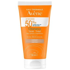 Avene Cleanance Yağlı ve Akneye Eğilimli Ciltler için SPF 50+ Renkli Güneş Koruyucu 50 ml - 1