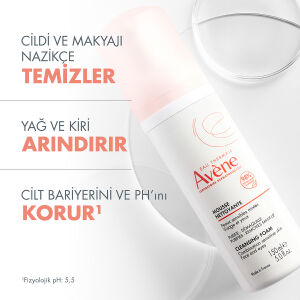 Avene Cleansing Foam Normal ve Karma Hassas Ciltler için Temizleme Köpüğü 150 ml - 5