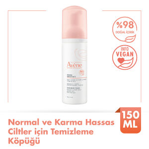 Avene Cleansing Foam Normal ve Karma Hassas Ciltler için Temizleme Köpüğü 150 ml - 1