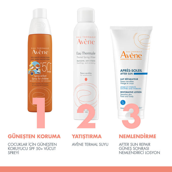 Avene Çocuklar için Güneşten Koruyucu SPF 50+ Vücut Spreyi 200 ml - 6