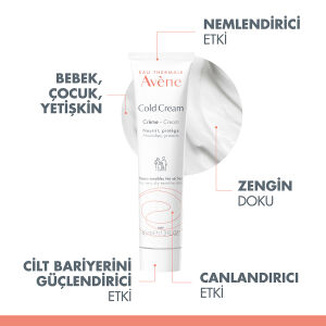 Avene Cold Cream Kuru Ciltler için Nemlendirici 40 ml - 3