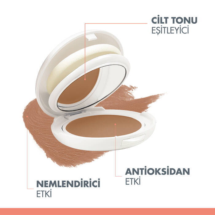 Avene Compact Dore Mineral Filtreli Kompakt Renkli SPF 50+ Güneş Koruyucu 10 gr - 4