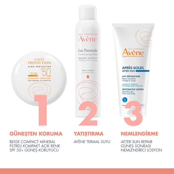 Avene Compact Sable Mineral Filtreli Kompakt Renkli SPF 50+ Güneş Koruyucu 10 gr - 6