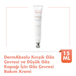 Avene DermAbsolu Kırışık Göz Çevresi ve Düşük Göz Kapağı İçin Göz Çevresi Bakım Kremi 15 ml - 1