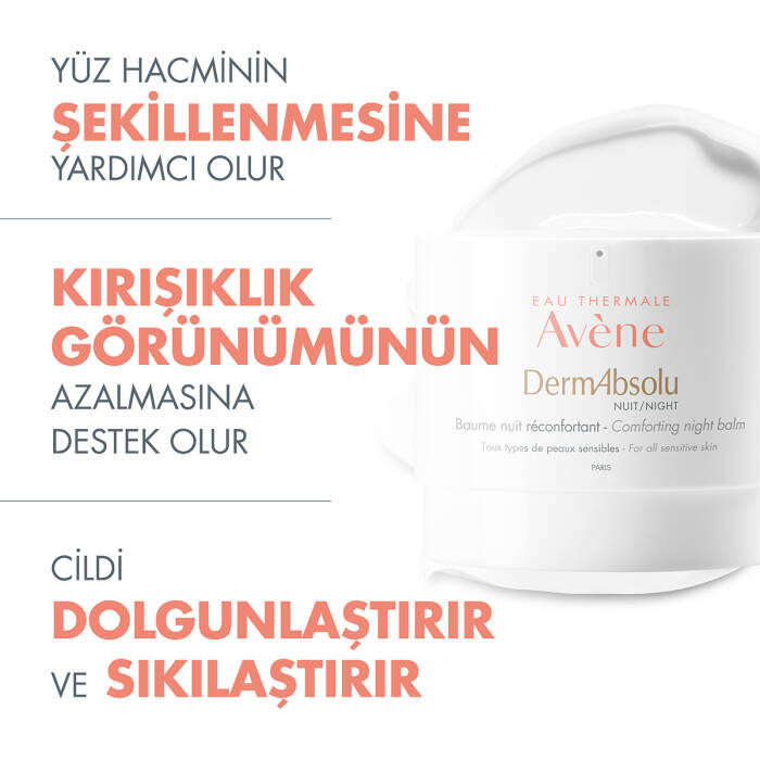 Avene DermAbsolu Sıklık ve Yoğunluk Kaybı Yaşayan Ciltler İçin Gece Bakım Kremi 40 ml - 5