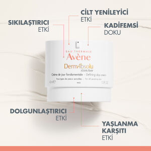 Avene DermAbsolu Sıklık ve Yoğunluk Kaybı Yaşayan Ciltler İçin Gündüz Bakım Kremi 40 ml - 4