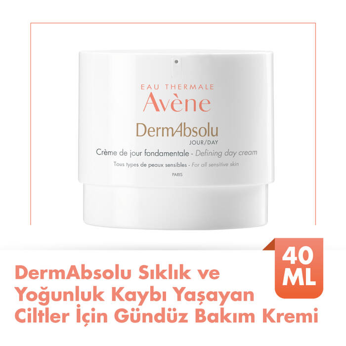 Avene DermAbsolu Sıklık ve Yoğunluk Kaybı Yaşayan Ciltler İçin Gündüz Bakım Kremi 40 ml - 1