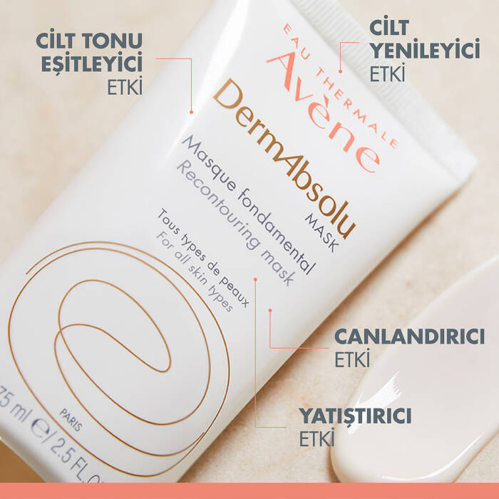 Avene DermAbsolu Sıklık ve Yoğunluk Kaybı Yaşayan Ciltler İçin Maske 75 ml - 4