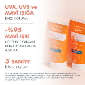 Avene Fluide SPF 50+ Normal ve Karma Ciltler için Güneş Koruyucu 50 ml - 5