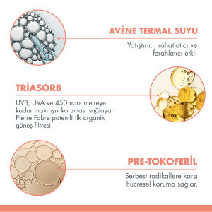 Avene Fluide SPF 50+ Normal ve Karma Ciltler için Güneş Koruyucu 50 ml - 3