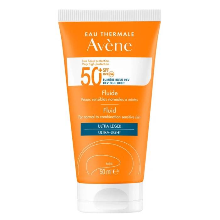 Avene Fluide SPF 50+ Normal ve Karma Ciltler için Güneş Koruyucu 50 ml - 1