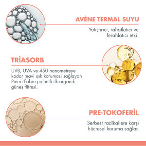 Avene Fluide SPF 50+ Normal ve Karma Ciltler için Renkli Güneş Koruyucu 50 ml - 3