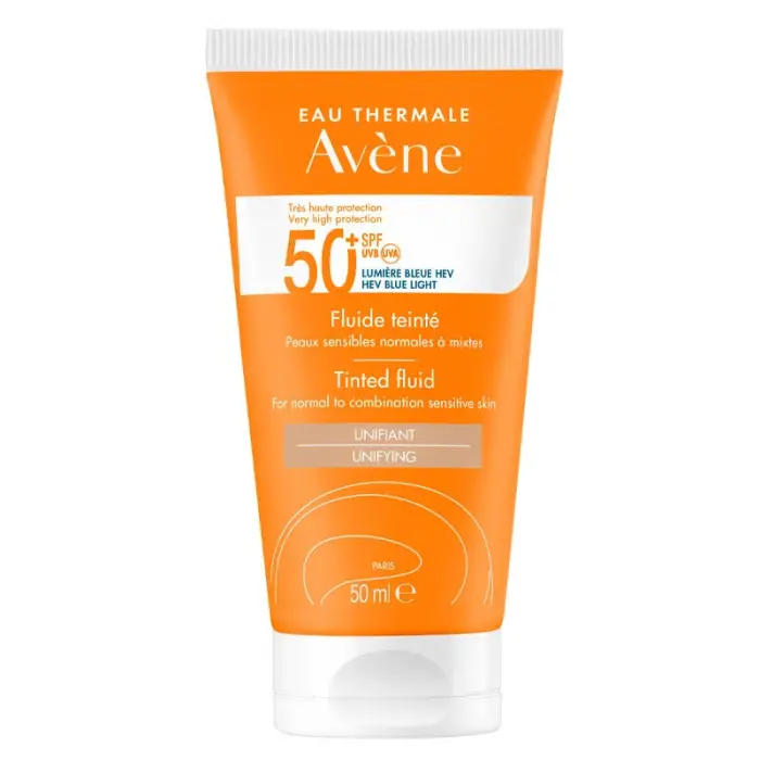 Avene Fluide SPF 50+ Normal ve Karma Ciltler için Renkli Güneş Koruyucu 50 ml - 1