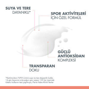 Avene Fluide Spor Yapanlar İçin SPF 50+ Güneş Koruyucu 100 ml - 3